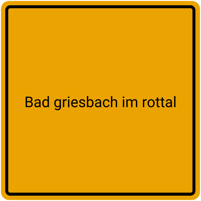 Meldebestätigung Bad Griesbach im Rottal